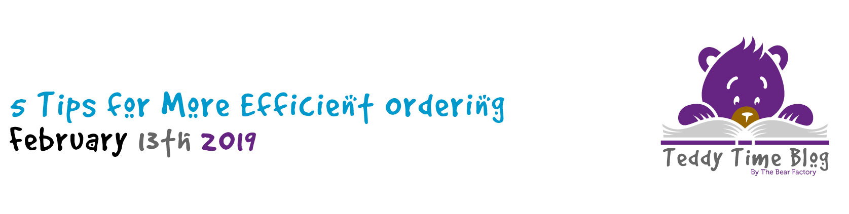 5 tips for more efficient ordering