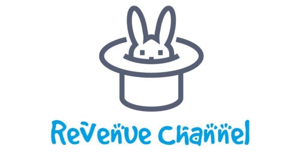 Rabbit in a hat icon and text that says "revenue channel"