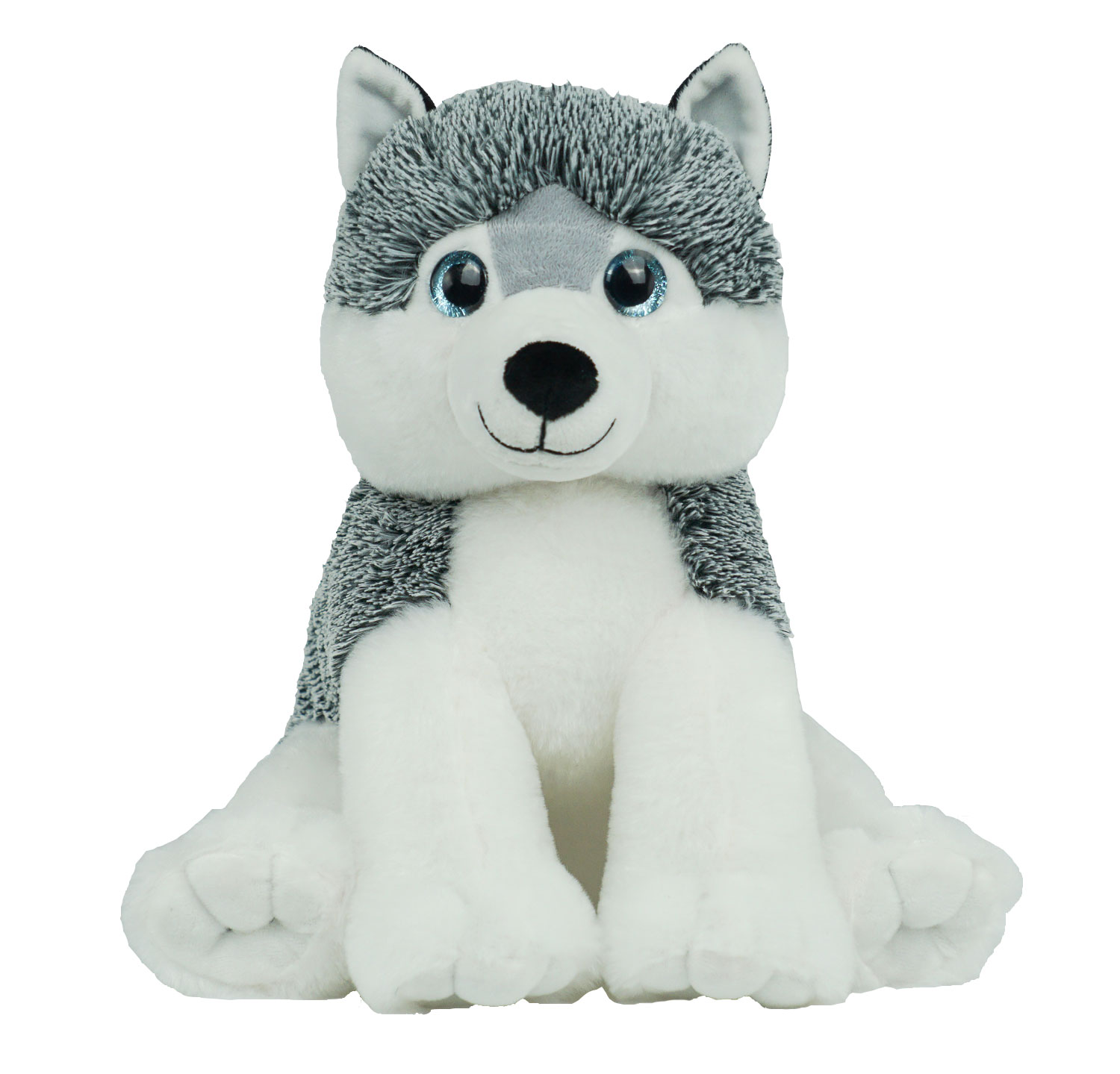 stuffed husky dog