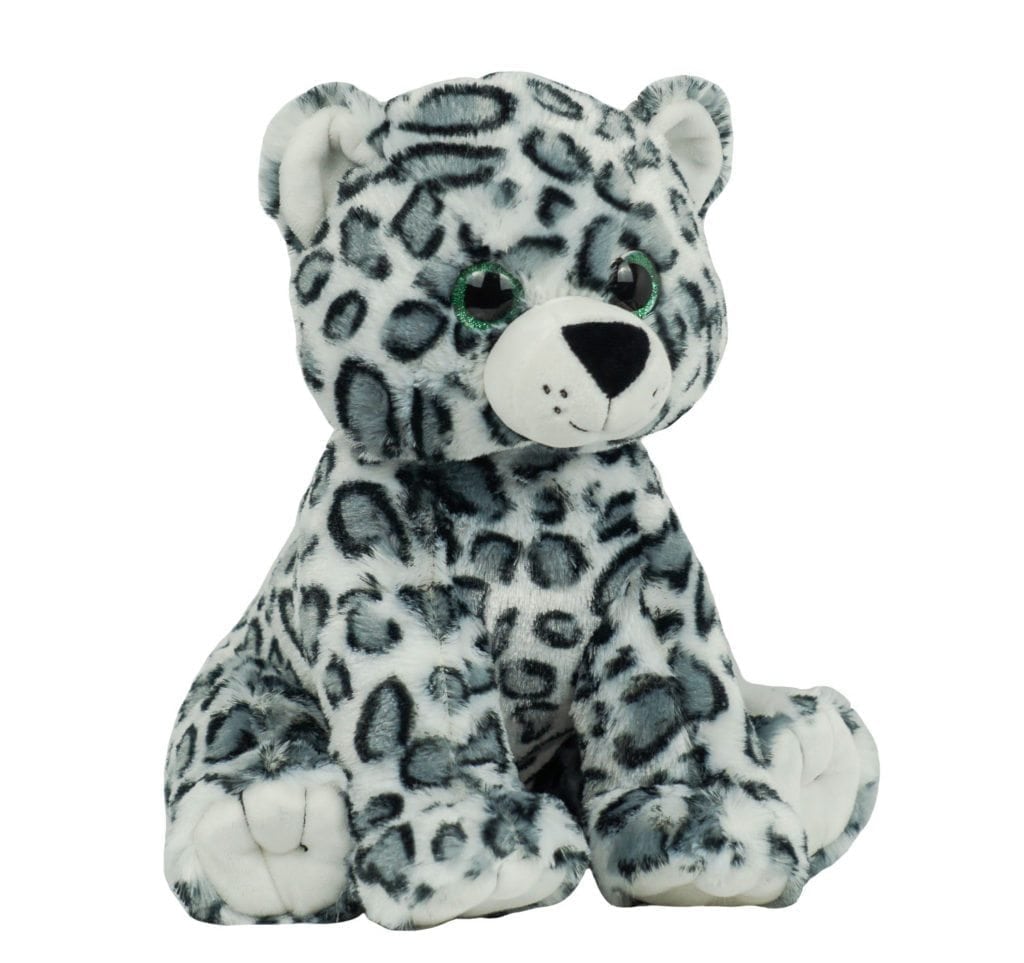 Snow leopard teddy bear online